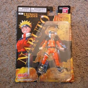 Bandai Ultimate Legends Naruto Uzumaki 5” Action Figure BRAND NEW OPEN BOX